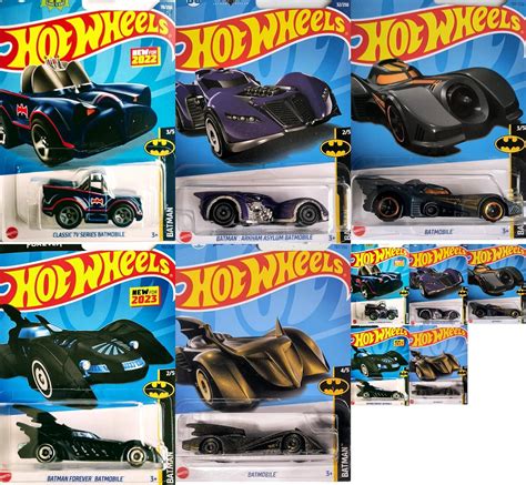 Amazon Hot Wheels Batman 5 Car Set Bundle Version 1 Toys Games