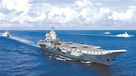 Chinese Shandong Carrier Strike Group ‘sails Through Taiwan Strait