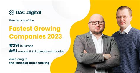 Dac Digital Is One Of The Fastest Growing Companies 2023 According