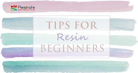 Tips For Resin Beginners | Resinate