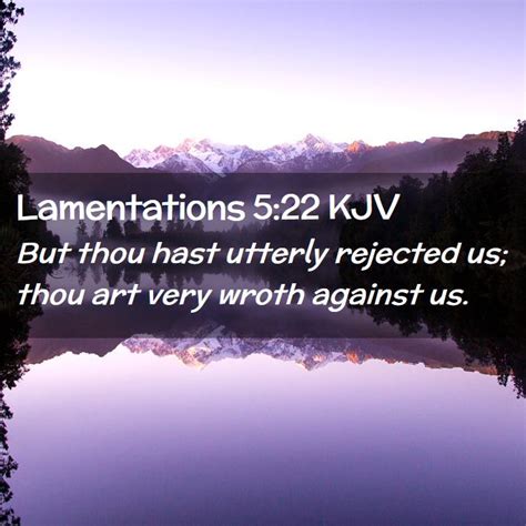 Lamentations 522 Kjv Bible Verse Images