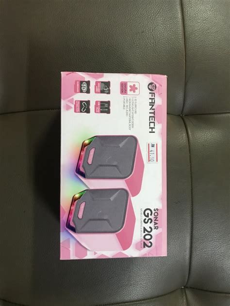 Fantech Sonar Gs Rgb Speaker Pink Computers Tech Parts