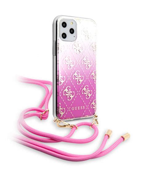 FUNDA IPHONE 11 PRO GUESS COLGANTE ROSA TecnoGallery Shop Comprar