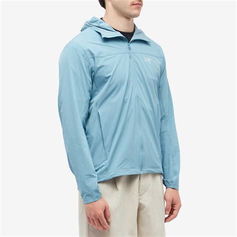 Arcteryx Mens Gamma Lightweight Softshell Hooded Jacket In Solace Arc