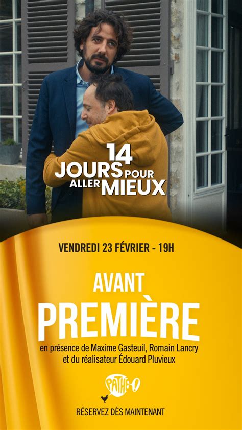 Rencontre Jours Pour Aller Mieux Cinema Avant Premiere A Macon