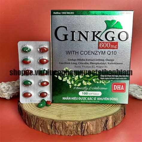 Ginkgo Brain Tonic Oral Tablets Help Strengthen Memory Increase