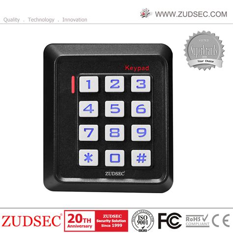 Standalone Rfid Access Control Keypad With 2000 Users Rfid Door Access Control System China