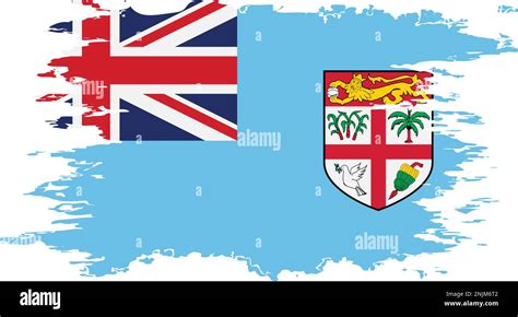 Flag Of Fiji Stock Vector Images Alamy