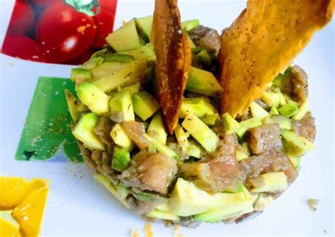 Timbal De Salm N Y Aguacate Receta De Fogones De Sanluque A Adoptiva