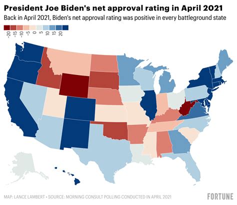 Biden's approval rating is underwater in every single battleground ...