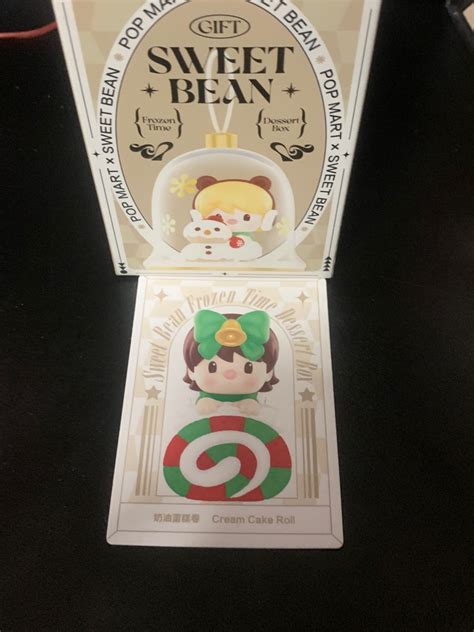 Wts Popmart Sweet Bean Frozen Time Dessert Box Series Hobbies Toys