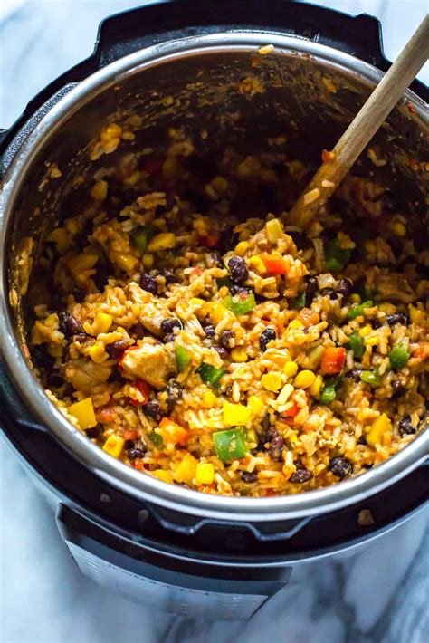 Instant Pot Mexican Rice {meal Prep} Eating Instantly