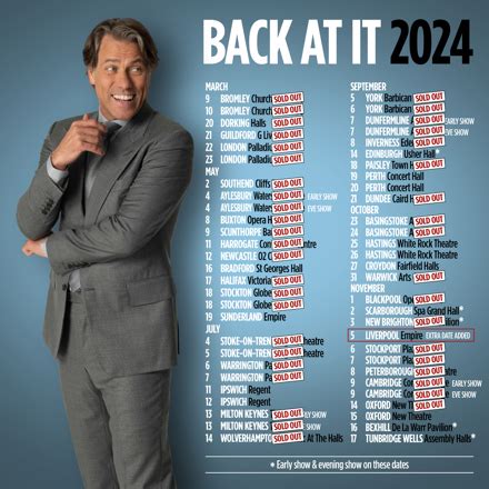 John Bishop UK Tour 2024