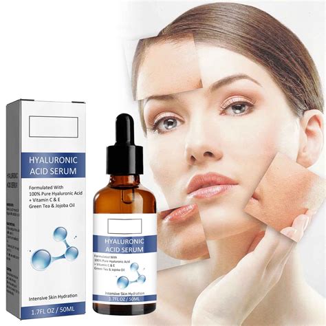 Seasonal Savings Organics Hyaluronic Serum Anti Aging Moisturizer With Hyaluronic Acid