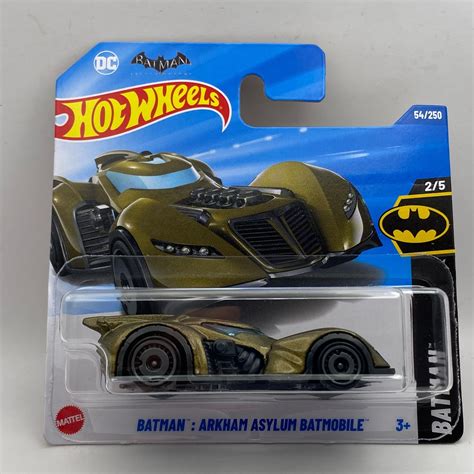 Hot Wheels Batman Arkham Asylum Batmobile D