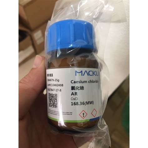 Hoá chất Cesium Chloride CAS 7647 17 8 CsCl chai 25g Shopee Việt Nam