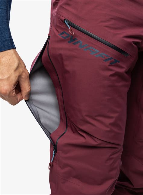 Skialpinistické nohavice Dynafit Radical 2 GTX Pant burgundy