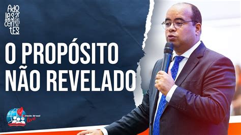 Pr Ailton Junior Daniel Preservado Para Viver Um Compromisso