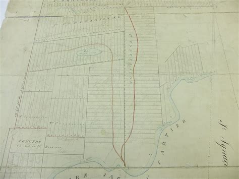 1853 Valcartier Map (north of the Jacques Cartier River) | Genealogies
