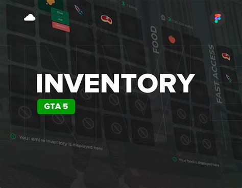 INVENTORY GTA 5 On Behance