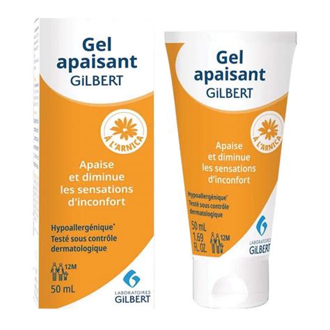 Gel apaisant a l arnica gilbert Drexco Médical