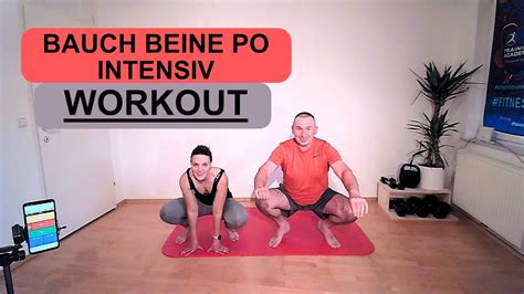 BAUCH BEINE PO INTENSIV WORKOUT für einen knackigen Hintern