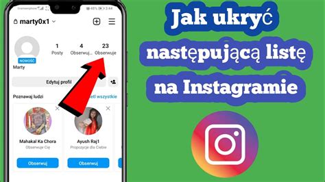 Jak Ukry List Obserwowanych I Obserwuj Cych Na Instagramie Youtube