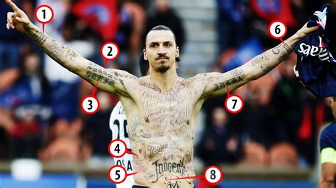 ZLATAN IBRAHIMOVIC TATTOOS AND ITS MEANINGS YouTube