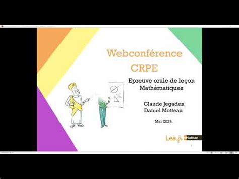 CRPE 2023 Préparer l épreuve orale de leçon de mathématiques