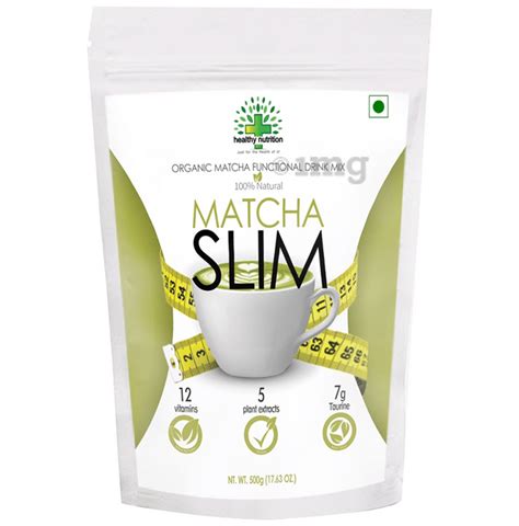 Healthy Nutrition Matcha Slim Tea With Vitamins And Taurine For Weight