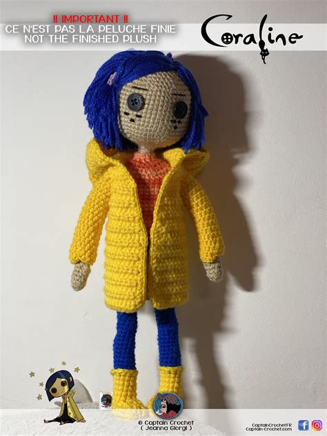 Designs Coraline Doll Sewing Pattern Tamaniaabony