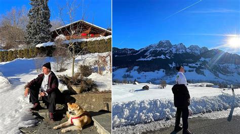 Nieve Y Vistas Increíbles Las Lujosas Vacaciones De Maxi López Y Su Novia Daniela