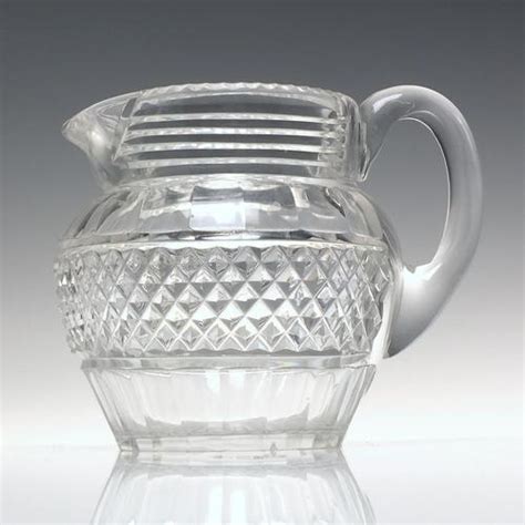 19th Century Cut Glass Water Jug C 1880 2019051905 La443465