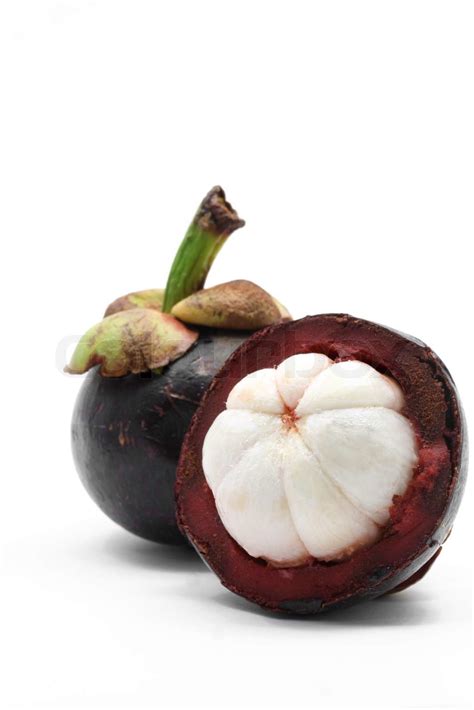 peel mangosteen | Stock image | Colourbox