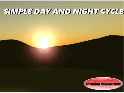 Simple Day And Night Cycle System | Particles/Effects | Unity Asset Store