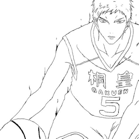 Kuroko No Basket Para Colorear y Pintar Imágenes Para Dibujar Gratis