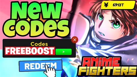 ALL NEW WORKING CODES FOR ANIME FIGHTERS SIMULATOR ROBLOX ANIME