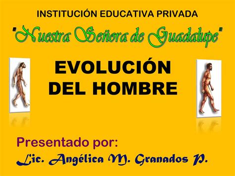 Evolución Del Hombre Ppt