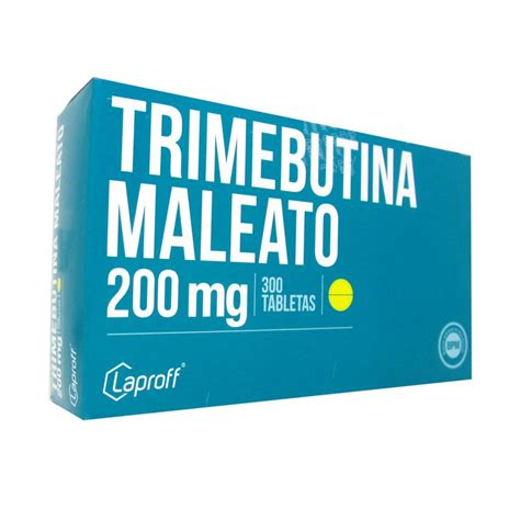 Trimebutina 200 Mg Laproff Blíster X 10 Tabletas Droguería Alameda Sur