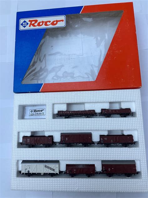 Roco H0 44002 Modeltrein Goederenwagonset 1 8 Delige