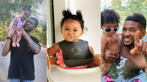 Time Flies Usher And Jenn Goicoecheas Daughter Sovereign Bo Turns One