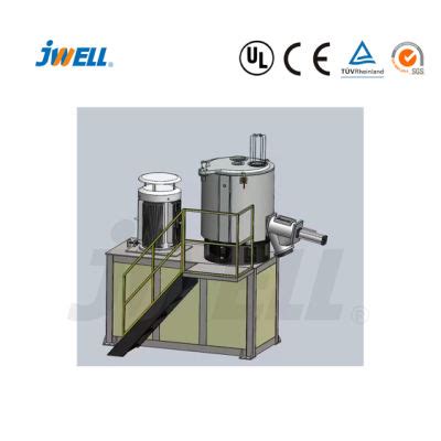 Jwell Pvc Mixer Hot And Cool Mixer Pvc Powder Mixer Horizontal Vertical