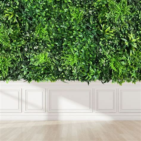 Jardim Inglês Artificial Kit 1m² Para Muro Vertical Proteção