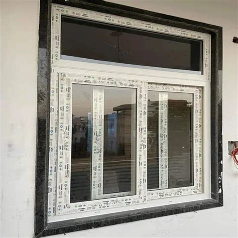 2 Track White Upvc Glass Sliding Window At ₹ 500sq Ft Unplasticized Polyvinyl Chloride