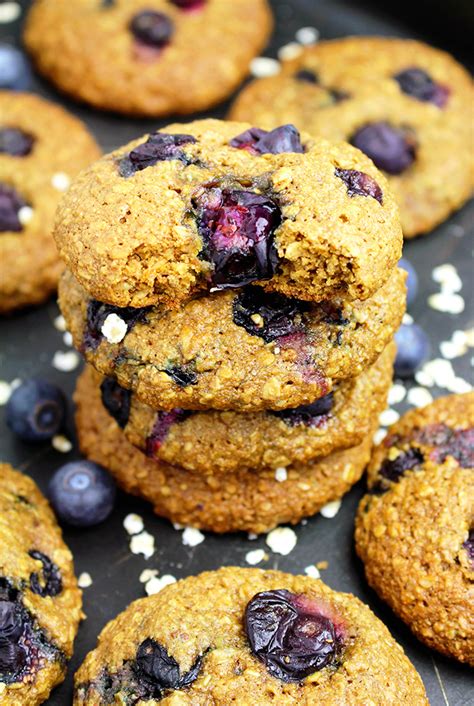 Healthy Blueberry Oatmeal Cookies Sweet Spicy Kitchen