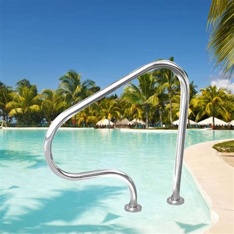 Buy FMOGG Pool Hand Rail Pool Safety Handrails Easy Hand Grab Rail