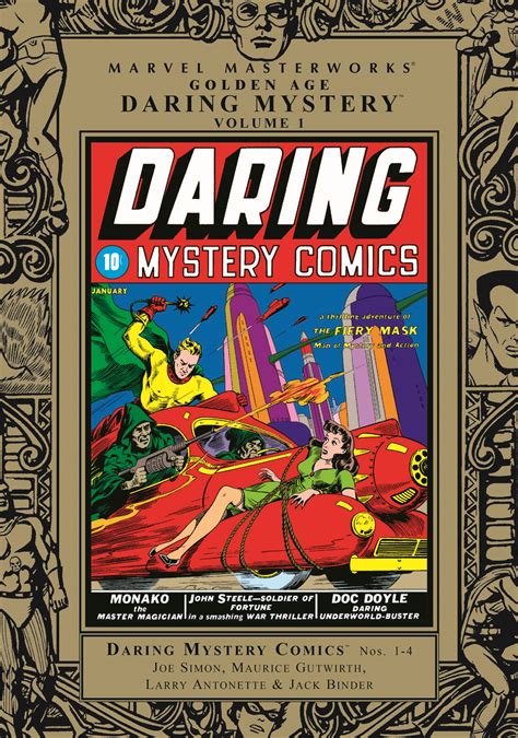 Marvel Masterworks Golden Age Daring Mystery Vol Trade Paperback