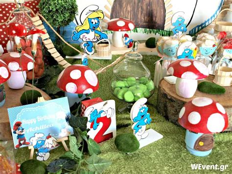 Smurfs Village Back To School Party School Parties