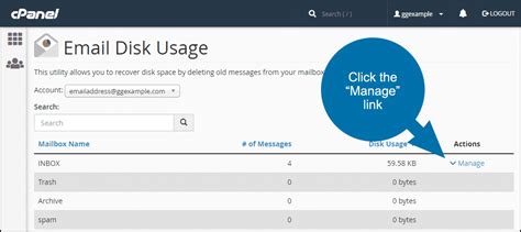 How To View And Manage Email Disk Usage In CPanel GreenGeeks