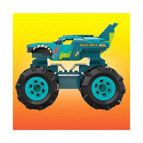 Hot Wheels Mega Construx Mega Wrex Monster Truck Building Set Smooth